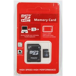 NEW 32GB MICRO SD CARD WITH ADAPTOR