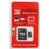 Image 1 : NEW 32GB MICRO SD CARD WITH ADAPTOR