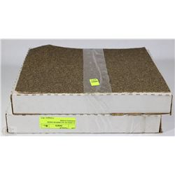 2 CASES OF ALUMINUM OXIDE SANDING PAPER