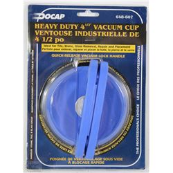 NEW HEAVY DUTY 4 1/2" VACUUM CUP