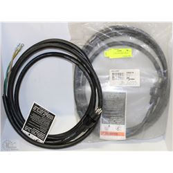 LOT OF 2 MILLER WORK CABLES #196619