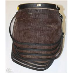 LOT OF 7 SCREEN FACE SHIELDS