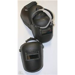 LOT OF 5 WELDING HELMETS