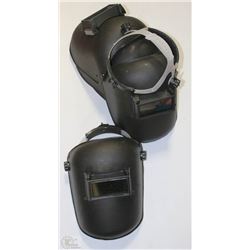 LOT OF 5 WELDING HELMETS