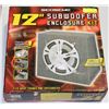 Image 1 : SCOSCHE 12" SUBWOOFER ENCLOSURE KIT