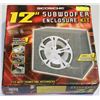Image 1 : SCOSCHE 12" SUBWOOFER ENCLOSURE KIT