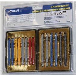 NEW ACCUKUT 14PC JIGSAW BLADE SET