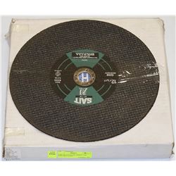 CASE OF 10 CUT-OFF WHEEL FOR PORTABLE SAWS