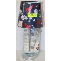 CHILDRENS STARSHIP LAMP WITH MARIO KART CURTAINS
