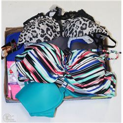 LADIES ASSORTED BRAS,5 SPORTS,2 SWEET NOTHING &