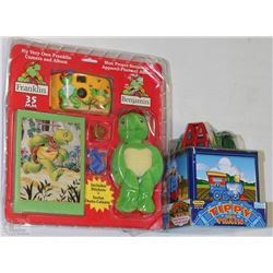 NEW SEALED "TIPPY THE TRAIN" TOY BOX RAILROAD TR