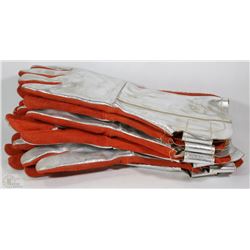 LOT OF 3 HEAVY DUTY WELDING GLOVES