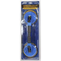 NEW 4 1/2" HEAVY DUTY DOUBLE VACUUM CUP
