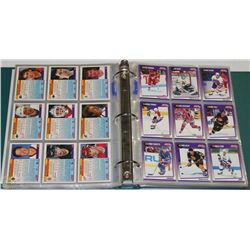 BINDER OF 91-92 SCORE HOCKEY CARDS