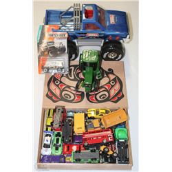 LOT OF MATCHBOX AND HOT WHEELS (SOME VINTAGE)