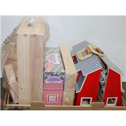 MELISSA & DOUG TOYS ARCHITECTURAL BLOCKS/DOLL