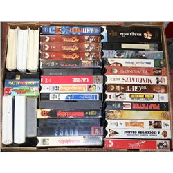 ESTATE COLLECTION OF VHS TAPES