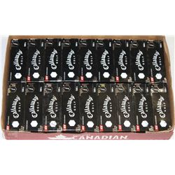 FLAT OF CALLAWAY TOUR IX RECLAIMED GOLF BALLS