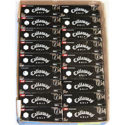 FLAT OF CALLAWAY TOUR IX RECLAIMED GOLF BALLS