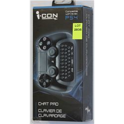 ICON CHAT PAD COMPATIBLE WITH PS4
