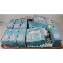 FLAT OF TRINKET BOXES