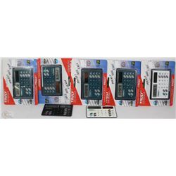 7 PACK OF MINI CALCULATORS SOLAR POWERED