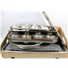 Image 1 : BOX OF BAKING PANS AND MUFFIN TINS