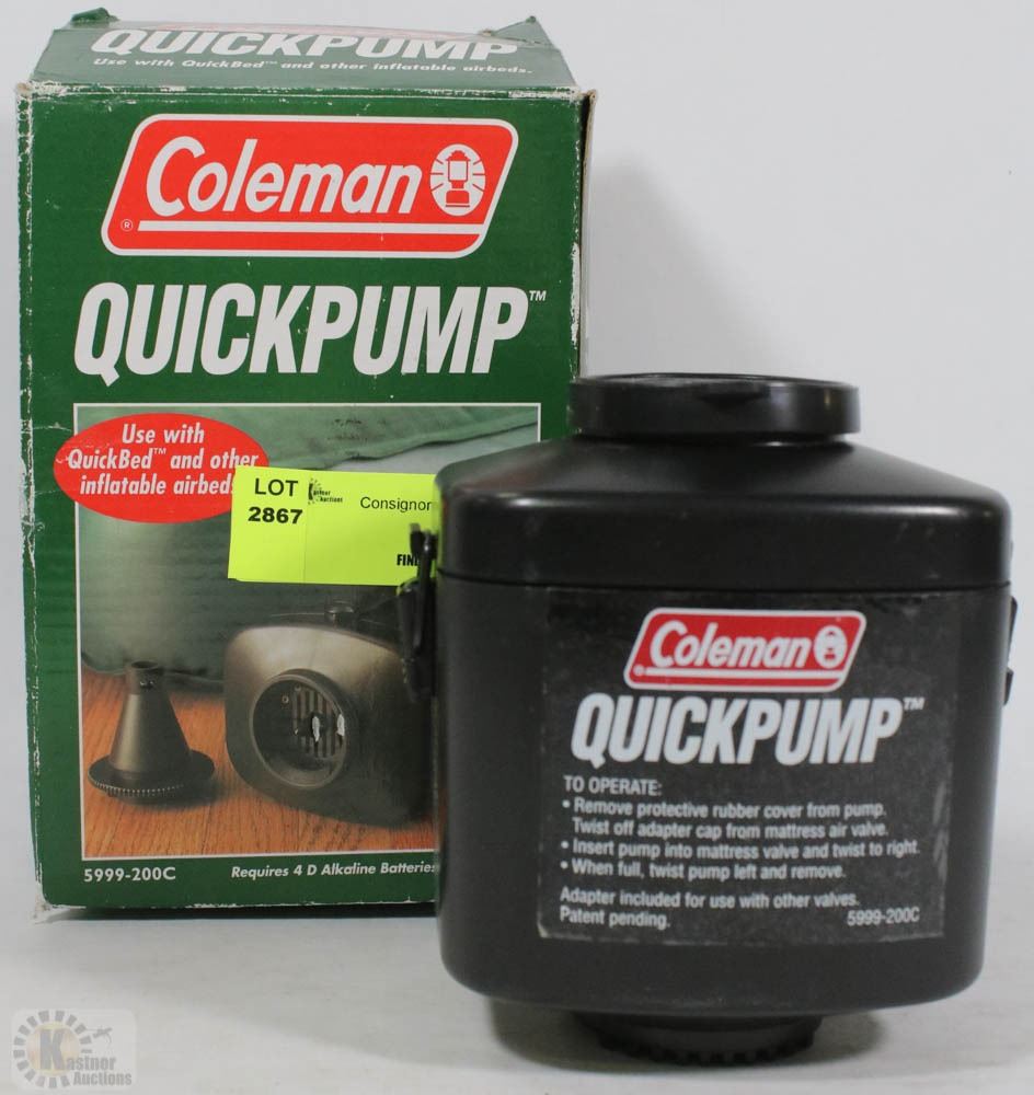 COLEMAN QUICK PUMP