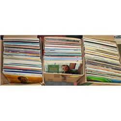 3 BOXES OF ASSORTED RECORDS
