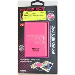 POCKET JUICE MAX POWER BANK CHARGER