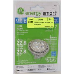 ENERGY SMART LED MR16 3000K 500 LUMEN 25 DEGREE