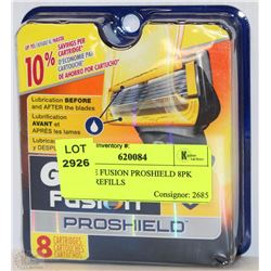 GILLETTE FUSION PROSHIELD 8PK BLADE REFILLS