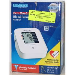 LIFE SOURCE BLOOD PRESSURE MONITOR UA-651CN