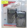Image 1 : 3 PACK OF SCIENTIFIC CALCULATORS HARD COVER