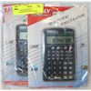 Image 1 : 3 PACK OF SCIENTIFIC CALCULATORS HARD COVER