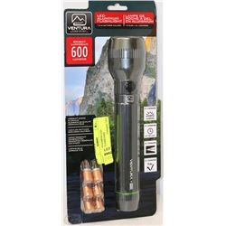 VENTURA 600 LUMENS LED ALUMINUM FLASHLIGHT