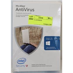 MCAFEE ANTI-VIRUS