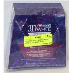CREST 3D WHITE WHITE STRIPS LUXE GLAMOROUS WHITE