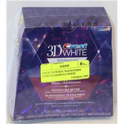 CREST 3D WHITE WHITE STRIPS LUXE GLAMOROUS WHITE