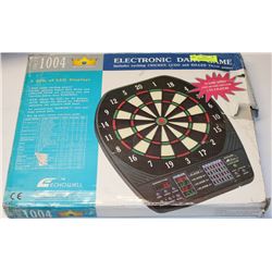 ECHO ELECTRONIC DART BOARD INCL CRICKET, LUDO, &