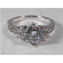 WHITE GOLD FILLED/PLATED RING SIZE 7