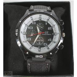 GT GRAND TOURING MENS WATCH WITH RUBBER STRAP