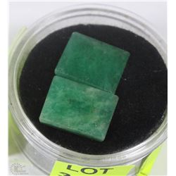 #57- NATURAL GREEN EMERALD 23CT