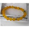 Image 1 : #17-YELLOW TOPAZ BEAD BRACELET 7.5"