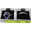 Image 1 : LOT OF 2 WOMENS FASHION RINGS SZ8