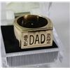 Image 1 : GOLD PLATED RING FOR DAD GIFT