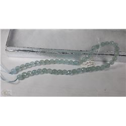 #32- NATURAL AQUAMARINE LOOSE BEAD NECKLACE