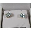 Image 1 : STERLING .925 SILVER  LIGHT BLUE TOPAZ STONE