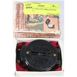 VINTAGE LENSATIC DIRECTIONAL COMPASS