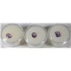 Image 1 : BOX W/3 AMETHYST GEMSTONES